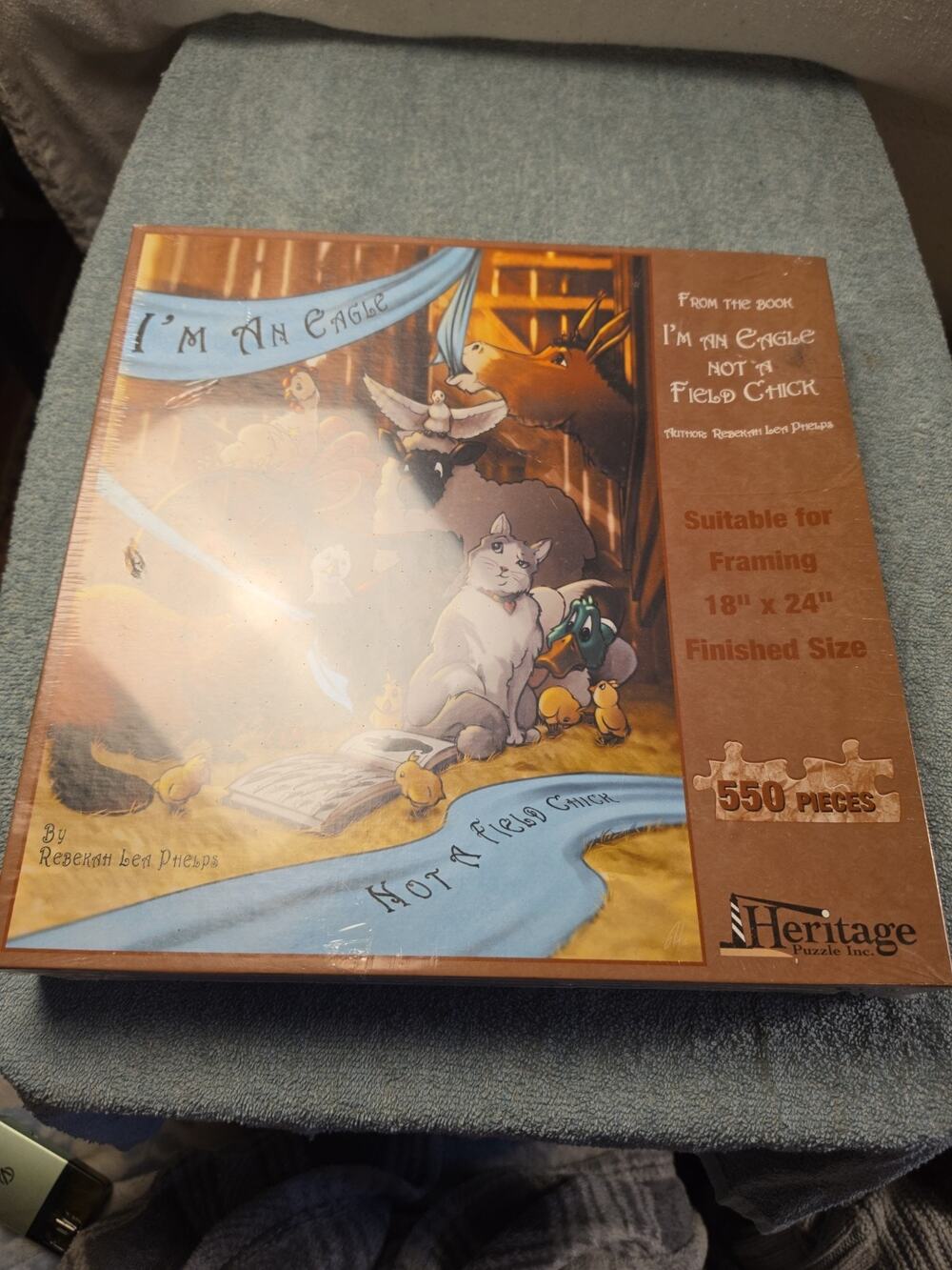 Heritage by Rebekah Lea Phelps 550 Piece Jigsaw Puzzle RARE New